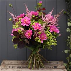 Dahlia Day Hand Tied 