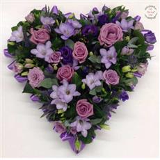 Purple &amp; Lilac Heart
