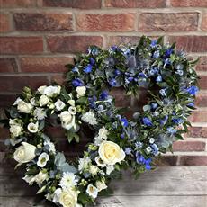 Country style double heart